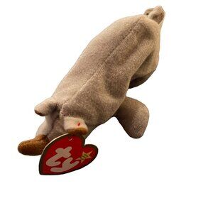 1996 TY Teenie Beanie Babies‎ Spike the Rhino Pre Owned